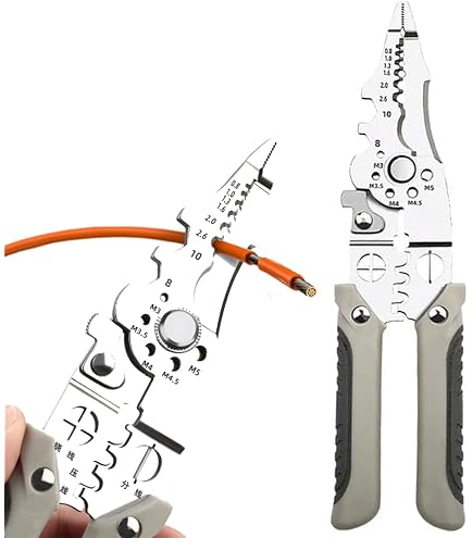 KTWT Upgraded Replacement Blade For Wire Stripping Machine – Fits Vevor SMS-25, 12mm ID X 49.5mm OD, High Strength Alloy, Built-In Bearing