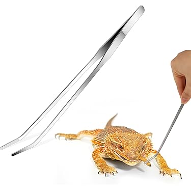 Pinzette Per Acquario In Acciaio Inox - 2 Pezzi (Dritta E Curva), 27 Cm, Per Piante, Giardinaggio, Cucina - Foto 12