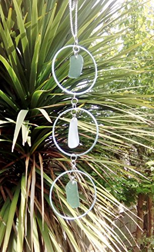 Sea glass sun catcher mobile