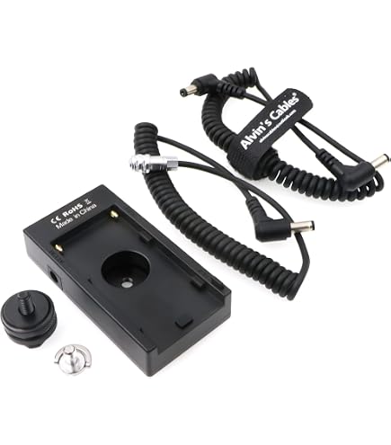 SmallRig NP-F Battery Adapter Plate Lite For Sony NP-F Battery W/ 12V/7...
