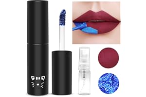 Prreal Lip Stain,Peel Off Lip Stain Lip Tint,Tattoo Color Lip Gloss,Long Lasting Waterproof Liquid Lipstick with Empty Spray Bottle,Non-stick Cup Lip Tint Lip Makeup For Women Girls#Cherry