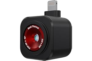Seek Thermal Nano 300 Camera Termica per Apple iOS con connettore Lightning, fotocamera termica per iPhone, alta risoluzione, 320 x 240, frame rate 25 Hz, intervallo di temperatura