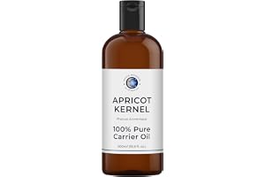 Mystic Moments | Aprikos kärnbärarolja 500 ml – ren och naturlig olja perfekt för hår, ansikte, naglar, aromaterapi, massage och oljeutspädning vegansk GMO – fri