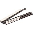 Yellow Mountain Imports Modern Mahjong Racks with Built-in Pushers - Black - Set of 4