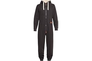 Blend BHSalinho Herren Jumpsuit Overall Jogginganzug Onesie mit Kapuze