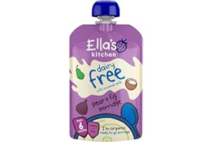 Ella'S Kitchen Organic Coconut Milk,Oats,Pear,Fig 6M+ Stage 1, 100 g