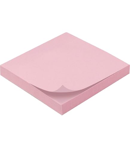 Wiederverwendbarer Haftnotizblock – 320 Blätter In 4 Pastellfarben, 75 X 75 Mm
