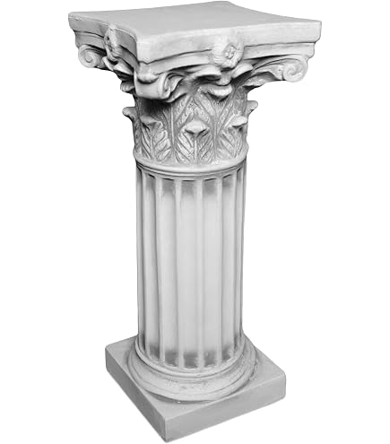 Moulin Décoratif Pour Jardin En Pierre Béton - 14x22 Cm, Poids 19 Kg, Couleur Gris Et Rouge, Résistant Intempéries