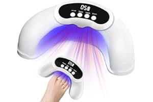 YUNJYI'S Appareil Traitement Laser Mycose Ongles Sessions RéGlables De 3, 5, 10 Minutes, Traitement Des Orteils Multiples Et Pieds Confortables, 8 PièCes De LumièRe Infrarouge De 905 nm, 22 PièCes 470 nm Bleu