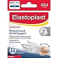 Elastoplast Everyday Wrap Around Wrist Support (1 Wrist Brace), Support Level: Firm (Adjustable), Wrist Support for Injury Prevention/Relief, Wrist Support for Joint Pain, Breathable Material, Tan