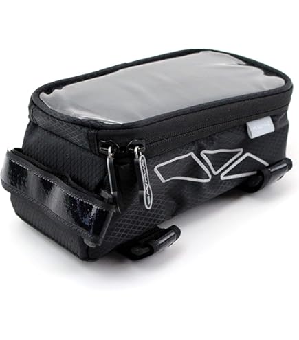 Borsa Da Bici M-Wave Rotterdam - Tascone Per Smartphone Da Manubrio - Rosa Con Chiusura A Velcro - Foto 12