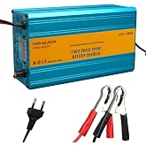 12V 30A Ak&uuml; Şarj Cihazı, Jel ve Kuru Asitli Ak&uuml;lere Uyumlu, Taşınabilir Şarj Aleti