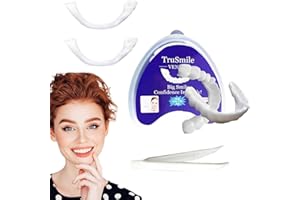 GGUFAY 1 Coppie Denti Finti Cosmetici, Faccette Denti Finti a Scatto Superiore e Inferiore,Faccette Denti, Istantanee Sorriso Dentiera, per Uomini e Donne Copertura di Denti Imperfetti