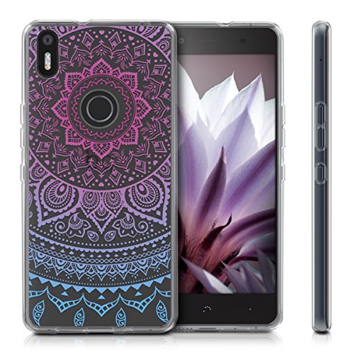 kwmobile Funda para bq Aquaris X5 Plus - Carcasa de TPU para m vil y dise o de Sol hind en Azul Rosa Fucsia Transparente reviews kwmobile Funda para bq Aquaris X5 Plus - Carcasa de TPU para m vil y dise o de Sol hind en Azul Rosa Fucsia Transparente