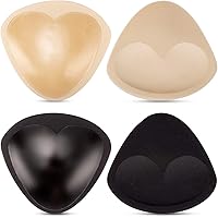 CUKIN 1 paar zelfklevende bh-inzetstukken, siliconen push-up bh-inzetstukken, verwijderbare bh-inzetstukken, push-up pads, bh-vulling, siliconen borstpads, oranje CUKIN 1 paar zelfklevende bh-inzetstukken, siliconen push-up bh-inzetstukken, verwijderbare bh-inzetstukken, push-up pads, bh-vulling, siliconen borstpads, oranje