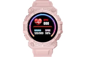 CEMELI Orologi Intellignti, Orologio Sportivo Con Touch Screen Da 1,42, Monitor Del Sonno del'ossigno Nel Sangue, Orologio Con Monitoraggio del'ossigno Del Sonno, Orologio Per Il Monitoraggio dela Salu