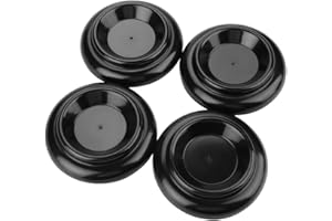 DILWE 4Pcs Roulettes Tasses de Piano droit, tapis Patins en Plastique antidérapant Anti-Bruit pour Piano Droit