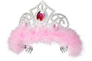 Boland 44076 Crown Jasmine Girl One Size Silver