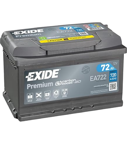 EXIDE EL700 Car Battery 12V 70Ah 720A, EFB Start Stop, L03