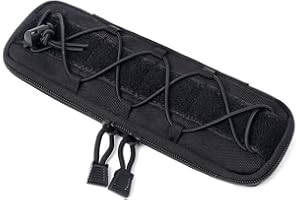 WYNEX Tactical Knife Sheath Bag, Molle Flashlight Holster Pouch Utility Tool Pouches Case Single Pistol Holder Cartridge Clip Outdoor Multi-Tool Nylon Pouch