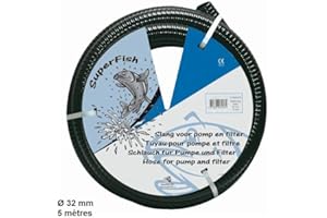 SUPERFISH 5 mètres tuyau 32 mm PVC renforcé pour aquarium ou bassin