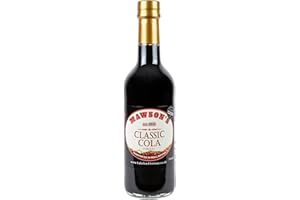 Mawson's Classic Cola Cordial, Natural Sweetness & Bold Flavours, Handcrafted in Small Batches, No Artificial Sweeteners or Colours, Gluten Free, Vegan 6 x 500ml Glass Bottles