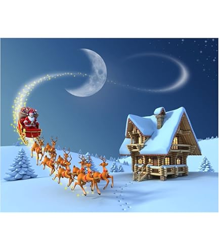 Wingkin Adultes Broderie Point De Croix Kits Trois Chats Mignons Avec Des Fleurs DIY Débutant Canevas Point De Croix Kit 11CT Toile Pré-imprimé Noel