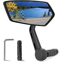 2 Specchietto Bici Scooter Motorbike Specchi Tutti I Modelli Regolabile 360 Rotatable | Specchi