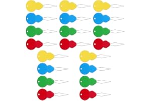 OGLYMRA 20 PCS Infila Ago, Filo di Plastica Infila, Automatico Infila Ago, Infila Ago per Macchina da Cucire, Alluminio Infila Ago per Cucire a Mano, Strumenti per il Cucito Fai Da Te (Colore casuale)