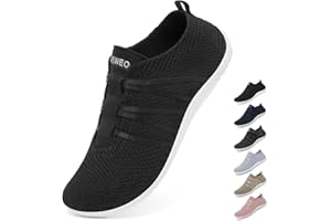 Merdoo Unisex Barfußschuhe Leicht Barfuß Hausschuhe Bequeme Fitnessschuhe Slip On Sneakers für Indoor & Outdoor Weich Atmungsaktiv rutschfest 37-45EU