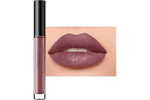 MRINB Encre à Lèvres Liquide Mate, Waterproof No Transfert Rouge à lèvres, Rouge a Levre Mat Longue Tenue, Haut pigmenté Rouge a Levre Mat, Résistant à la Transpiration Maquillage Pour les lèvres