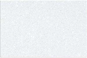 Musiclily 435x290mm Schlagbrett Rohling Material Pickguard Blank für Strat Tele E-Gitarre und Bass, 4-lagig White Pearl