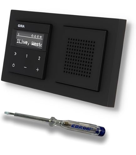 Gira inbouwradio voor badkamerplezier - Installatiebedrijf G. Hek