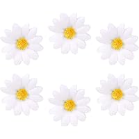 10er-Set Gänseblümchen-Haarspangen Aus Stoff – Süße Blumen-Haarklammern Für Frauen & Mädchen