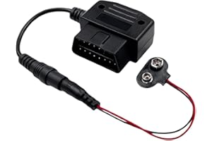 TKSE OBD2 ECU złącze samochodowe, awaryjne bateria poza kabel ochrony pamięci, kabel awaryjny ECU dla większości urządzeń pamięci OBD II