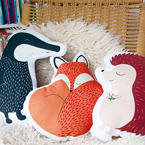 Kissen Tierkissen mit Füllung Fuchs 32x26cm - 3
