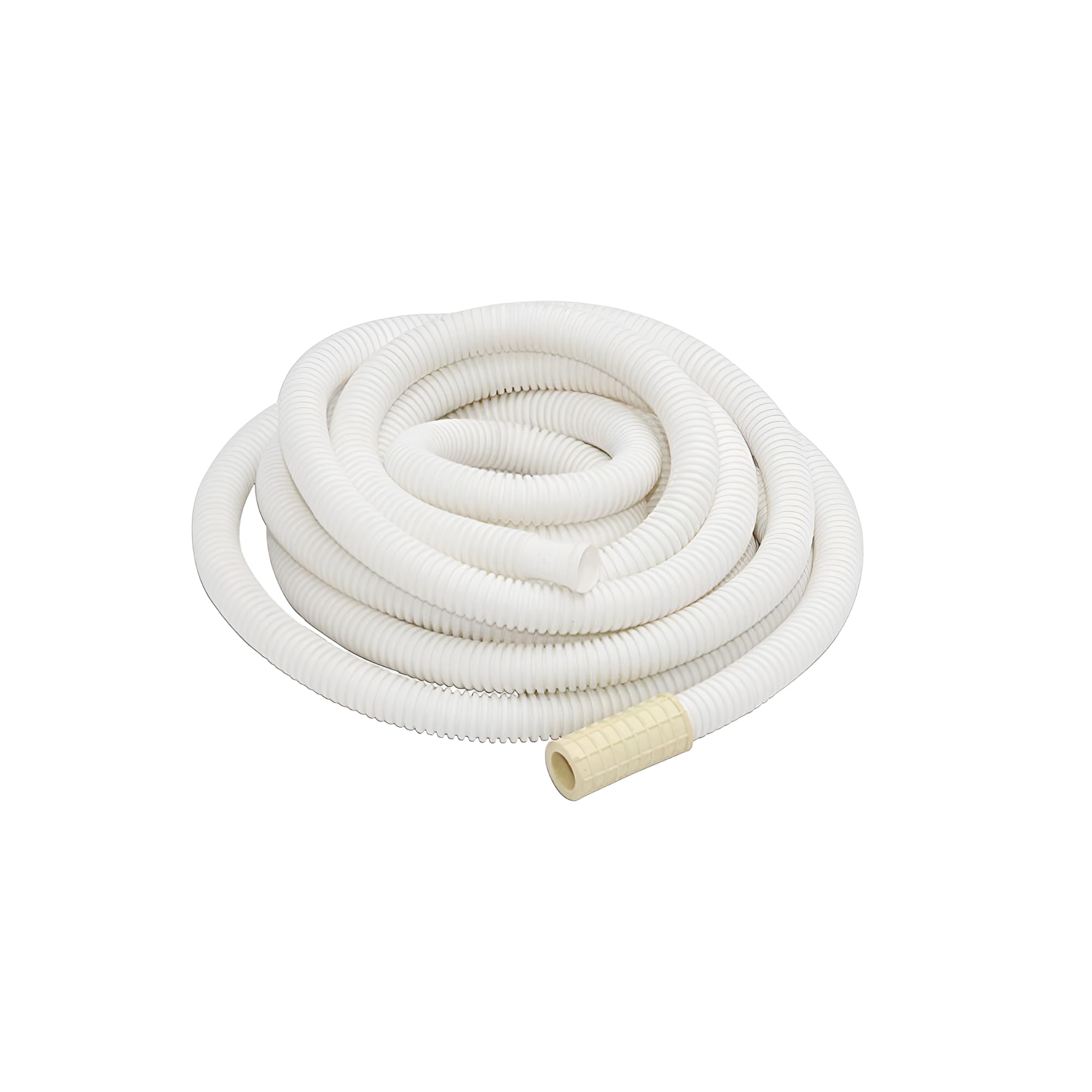 NEW WAREÂ® PVC Flexible Hose Washing Machine Semi Inlet Pipe for Semi Automatic Washing Machine Inlet Pipe (White) (Pack of 1) (3 Meter)