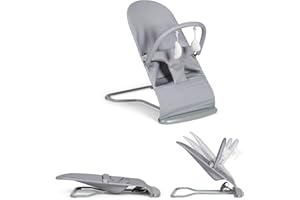 MS BabyWorld – Lullaby – Hamaca para Bebé 2 en 1 | Mecedora y Silla Reclinable | Vaivén Natural | Plegable | Arco de Juegos | Vibración Suave | para Recién Nacidos hasta 9 kg