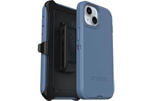 OtterBox Defender Etui do iPhone 15 / iPhone 14 / iPhone 13, Odporne Na Wstrząsy i Upadki, 5 Razy Przetestowane Zgodnie ze Standardami Wojskowymi, Niebieski