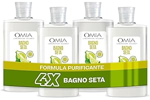 OMIA LABORATORI ECOBIO OMIA BAGNO SETA BERGAMOTTO 400 X 4 AMZ ETIC. INTERN