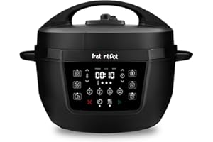 ‎INSTANT POT Instant Pot Multikocher XL 7.1L 7-in-1 Smart Cooker - Schnellkochtopf, Schongarer, Reiskocher, Sautierpfanne, Joghurtbereiter, Dampfgarer und Speisewärmer, Schwarz