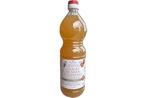 AZALA CLINICAL Vinagre Sidra de Manzana Madre 1 Litro para disfrutar vinagre de manzana madre 100% Italiano de Modena marca reconocida ACETUM sin preservantes ni conservantes orgánico