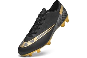 GOGOUP Scarpe da Calcio Uomo FG/AG Professionale Sportivo All'aperto Scarpe da Allenamento Spike Teenager Scarpe da Calcetto Antiscivolo