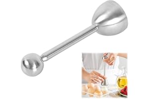 RARWIND Eiersollbruchstellenverursacher, Hohe Qualität Langlebig Eieröffner Stainless, Eieröffner Eier Cracker für Männer, Frauen und Kinder, Rohe und Gekochte Eier
