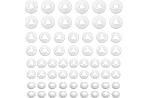 TOAOB THE ONE AND ONLY BABY TOAOB 36 pcs Safety Eyes Backs 12 mm to 20 mm Plastic Washers for Safety Eyes and Noses Doll Accessories Washers for Stuffed Animals Amigurumis Crochet Bears Doll Making