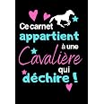 Sweat à Capuche « Je Suis Une Cavalière Qui Déchire » – Cadeau Parfait Pour Les Passionnées D'équitation