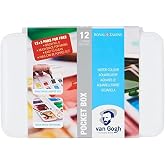 Van Gogh Sulu Boya Seti, 12+3 Renk, Tablet, Plastik Kutu