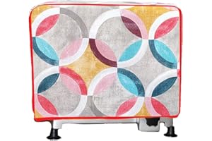 MAGIE DI CASA Copri affettatrice in cotone cm.38x44x29 Made in Italy (RITMO ROSSO)