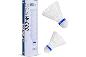 BAIHUALIN WHiZZ Shuttlecocks Badminton Durable Nylon Shuttles for Indoor Outdoor Recreational Game Practice Sports