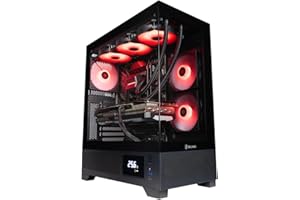 BREUNOR NOBLE CHOICE BREUNOR Nebula - Ordinateur de Bureau Gaming Ryzen 7 7800X3D 8 Cœurs jusqu'à 5.Ghz, RTX 4080 Super 16Go, SSD NVMe 1000Go, Ram 32Go DDR5 6000MHz, Watercooling CPU 360mm, Windows 11 Pro, Pc Gamer